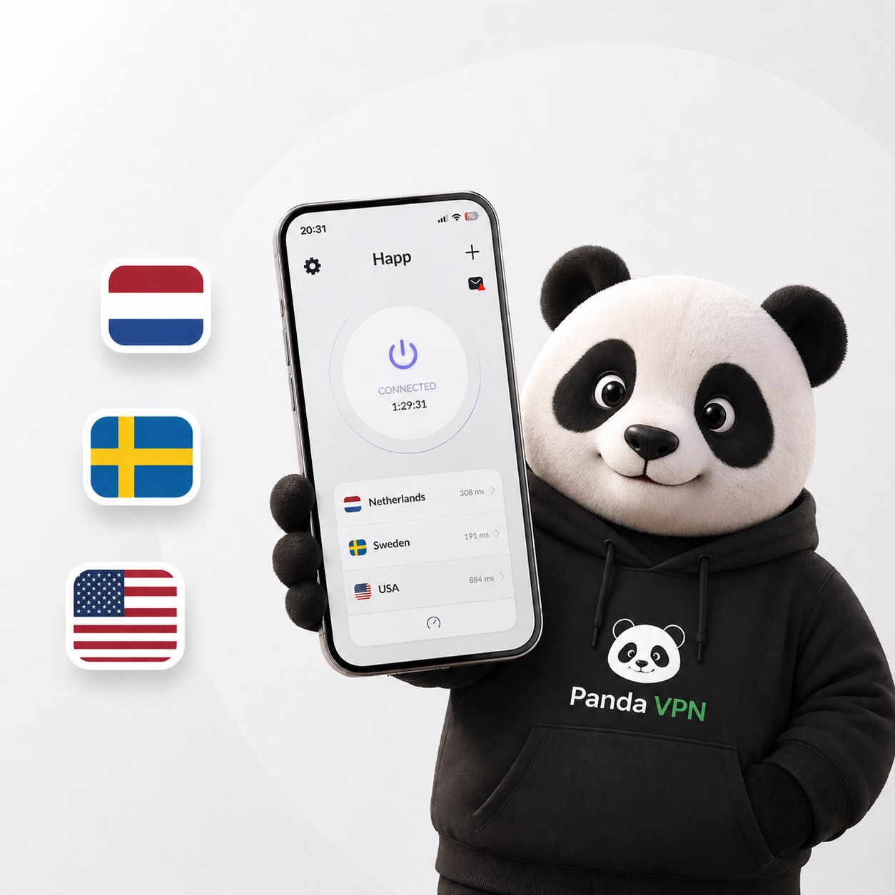 Приложение Panda VPS